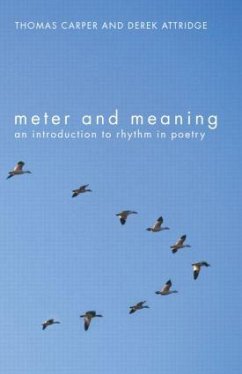 Meter and Meaning - Attridge, Derek; Carper, Thomas