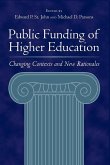 Public Funding of Higher Education