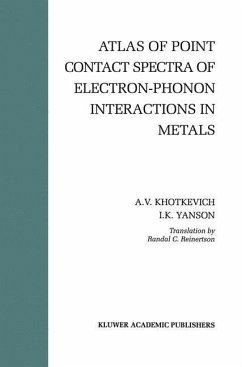 Atlas of Point Contact Spectra of Electron-Phonon Interactions in Metals - Khotkevich, A. V.;Yanson, Igor K.