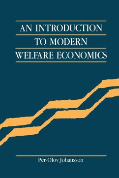 An Introduction to Modern Welfare Economics - Johansson, Per-Olov