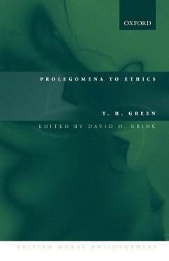 Prolegomena to Ethics - Green, T. H.; Green, Thomas Hill