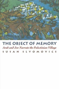 The Object of Memory - Slyomovics, Susan