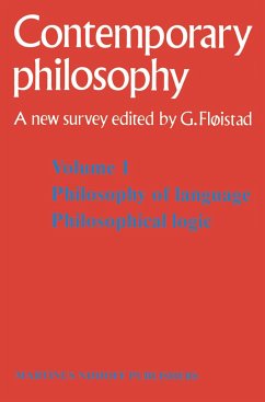 Tome 1 Philosophie du langage, Logique philosophique / Volume 1 Philosophy of language, Philosophical logic - Flüistad, Guttorm / Von Wright, G.H. (Hgg.)