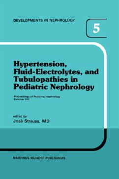 Hypertension, Fluid-Electrolytes, and Tubulopathies in Pediatric Nephrology - Strauss, J. (Hrsg.)
