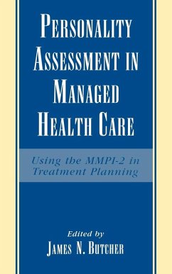 Personality Assessment in Managed Health Care - Butcher, James N. (ed.)