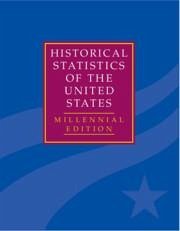 The Historical Statistics of the United States 5 Volume Hardback Set