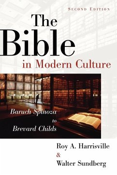 The Bible in Modern Culture - Harrisville, Roy A.; Sundberg, Walter