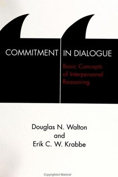 Commitment in Dialogue - Walton, Douglas; Krabbe, Erik C W