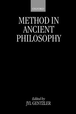 Method in Ancient Philosophy - Gentzler, Jyl (ed.)