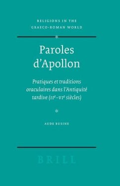 Paroles d'Apollon - Busine, Aude