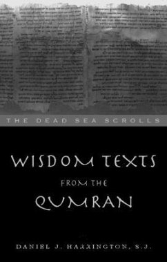 Wisdom Texts from Qumran - Harrington S J, Daniel