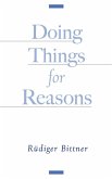 Doing Things for Reasons