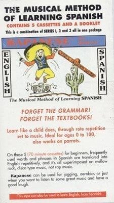 Rapanese Spanish Series,: The Musical Method of Learning Spanish Series, [With Booklet] - D'Amours, Robert D.