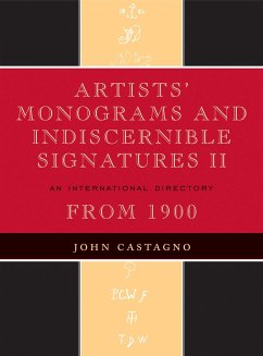 Artists' Monograms and Indiscernible Signatures II - Castagno, John