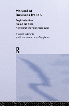 Manual of Business Italian - Edwards, Vincent; Shepheard, Gianfranca Gessa
