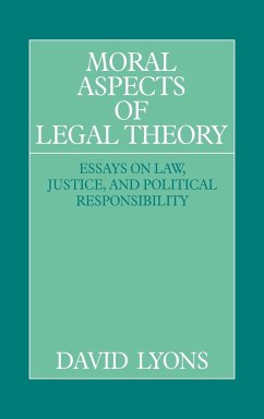 Moral Aspects of Legal Theory - Lyons, David