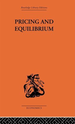 Pricing and Equilibrium - Schneider, Erich