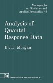 Analysis of Quantal Response Data Analysis of Quantal Response Data