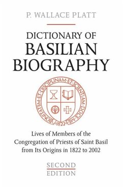 Cover Dictionary of Basilian Biography