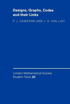 Designs, Graphs, Codes, and Their Links - Cameron, Peter J.; Lint, J. H. Van
