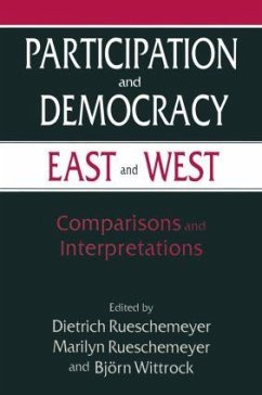 Participation and Democracy East and West - Rueschemeyer, Dietrich