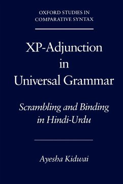 XP-Adjunction in Universal Grammar - Kidwai, Ayesha