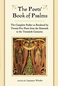 The Poets' Book of Psalms - Wieder, Laurance (ed.)