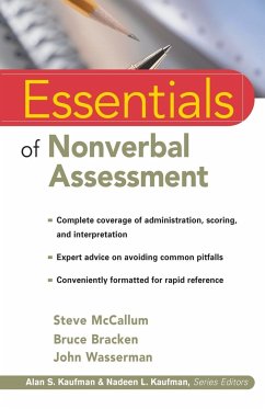 Essentials of Nonverbal Assessment - McCallum, Steve; Bracken, Bruce; Wasserman, John