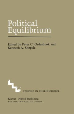 Political Equilibrium: A Delicate Balance - Ordeshook, Peter C.;Shepsle, K. A.