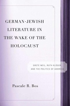 German-Jewish Literature in the Wake of the Holocaust - Bos, P.