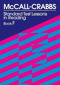 McCall-Crabbs Standard Test Lessons in Reading, Book F - McCall, William a; Schroeder, Lelah C