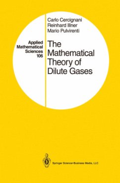 The Mathematical Theory of Dilute Gases - Cercignani, Carlo;Illner, Reinhard;Pulvirenti, Mario