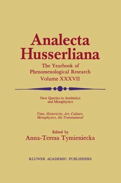 New Queries in Aesthetics and Metaphysics - Tymieniecka, A-T. (ed.)