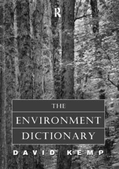 The Environment Dictionary - Kemp, David
