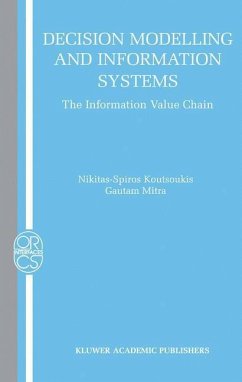 Decision Modelling and Information Systems - Koutsoukis, Nikitas-Spiros;Mitra, Gautam