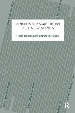 Principles of Research Design in the Social Sciences - Bechhofer, Frank; Paterson, Lindsay