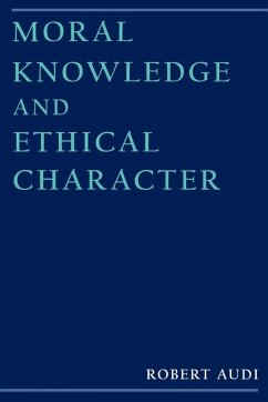 Cover Moral Knowledge and Ethical Character