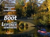 Mit einem Boot auf den Leipziger Gewässern