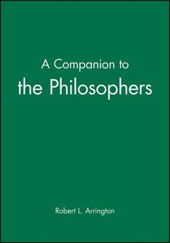 Cover A Companion to the Philosophers