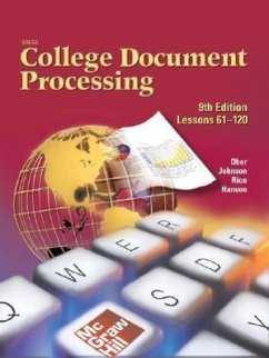 Gregg College Keyboarding & Document Processing (Gdp), Take Home Version, Kit 2 for Word 2003 (Lessons 61-120) - Ober, Scot; Johnson, Jack E.; Zimmerly, Arlene