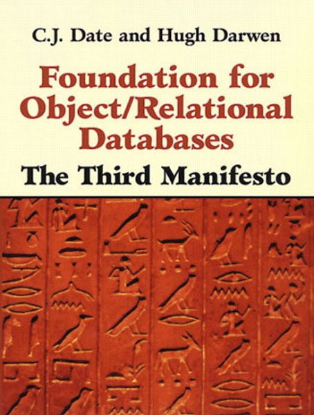 Foundation for Object/Relational Databases Foundation for Object/Relational Databases
