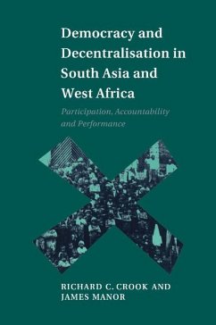 Cover Democracy and Decentralisation in South Asia and West Africa