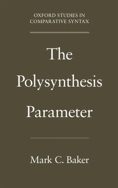 Cover The Polysynthesis Parameter