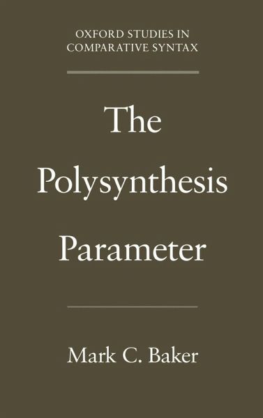 The Polysynthesis Parameter The Polysynthesis Parameter