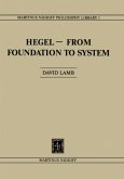 Hegel¿From Foundation to System