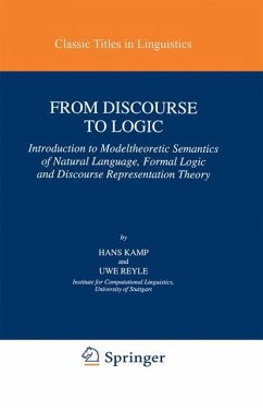 From Discourse to Logic - Kamp, Hans;Reyle, U.