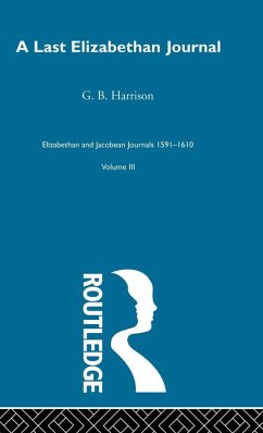 Cover A Last Elizabethan Journal V3