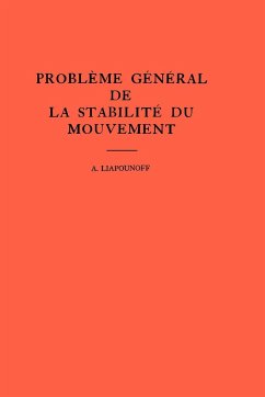 Probleme General de la Stabilite du Mouvement - Liapounoff, Alexandr Mikhailovich