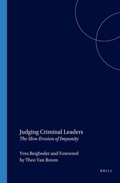 Judging Criminal Leaders - Beigbeder, Yves