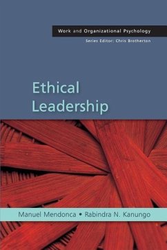 Ethical Leadership - Mendonca, Manuel; Kanungo, Rabindra Nath